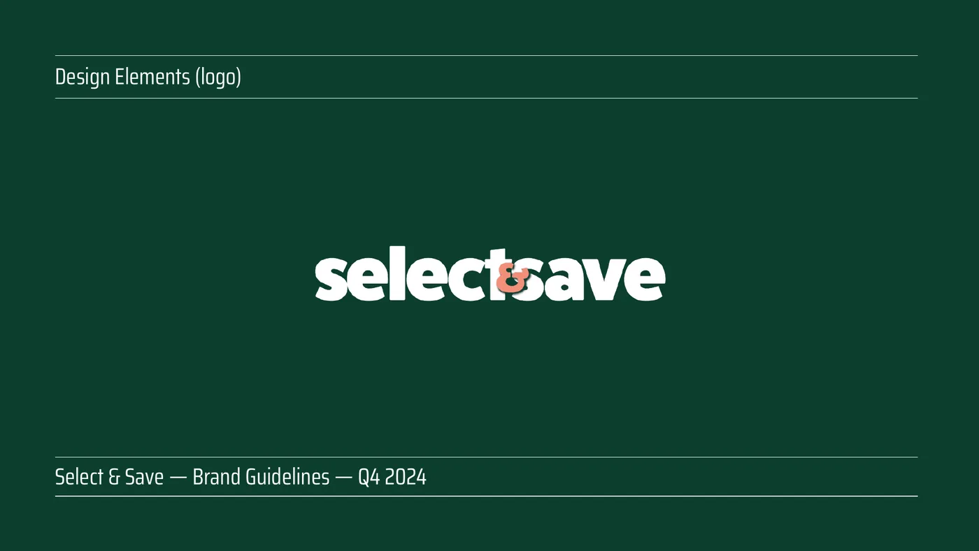 The Select and Save logotype