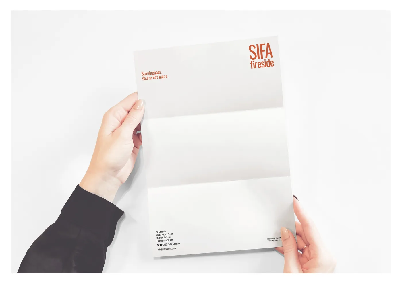 Letterhead and business card
