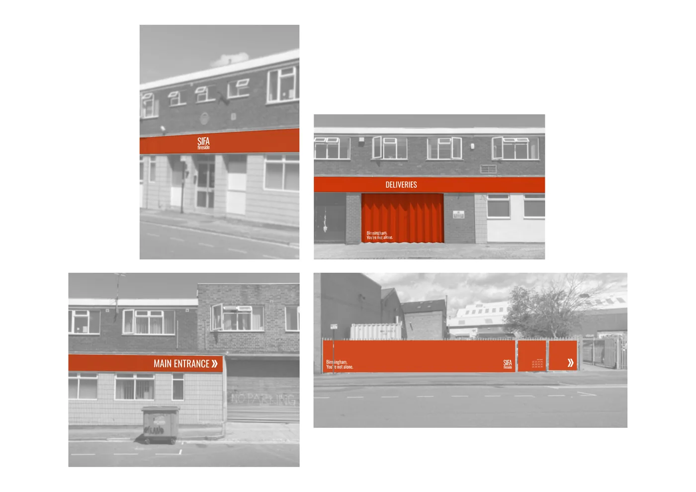 Signage and site hoardings