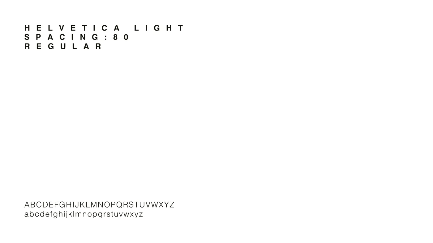 Helvetica Light and Regular specimen