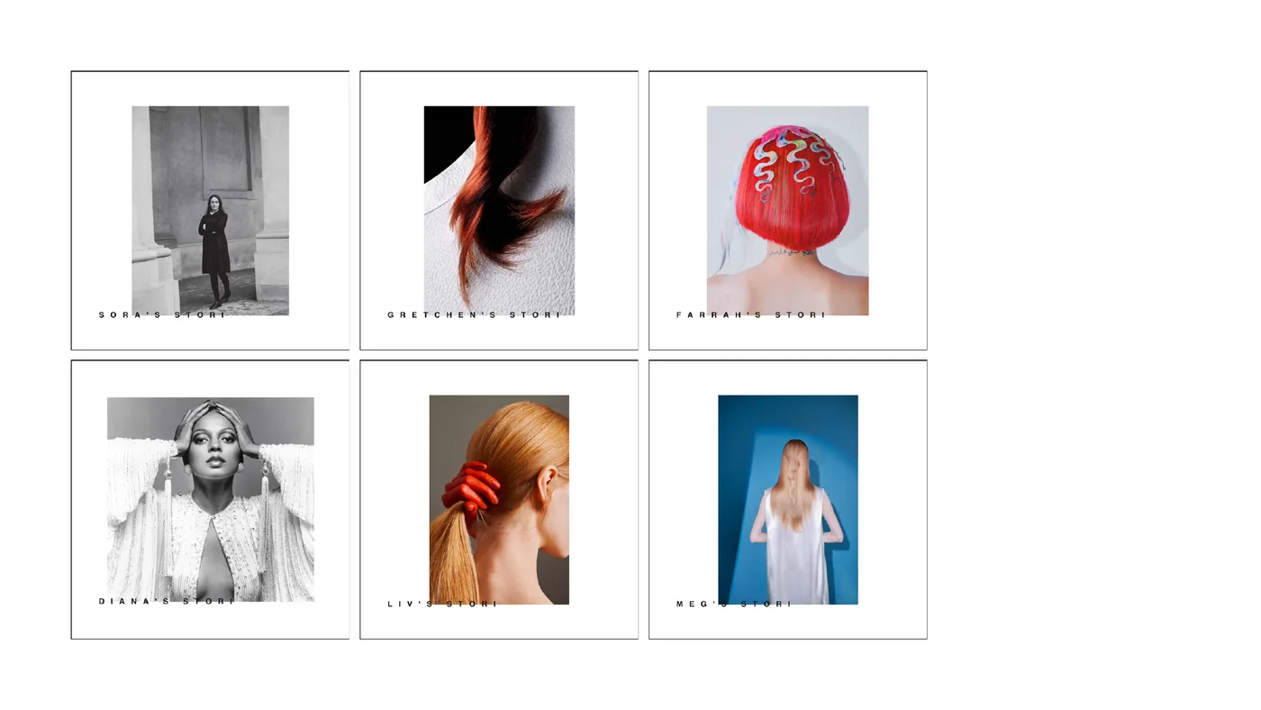 Six squares from the stori series