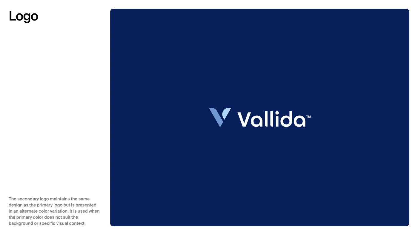 The secondary logo, alternate colour