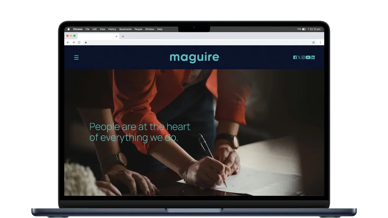 The Maguire website
